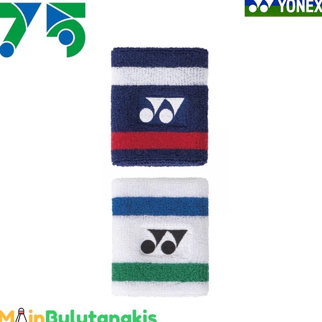ci Badminton Wrist Band Yonex Karet Handuk 75th Anniversary