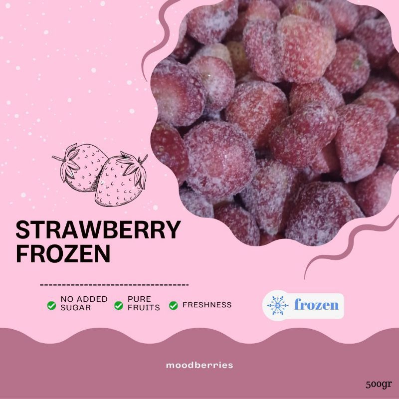 

super premium frozen strawberry