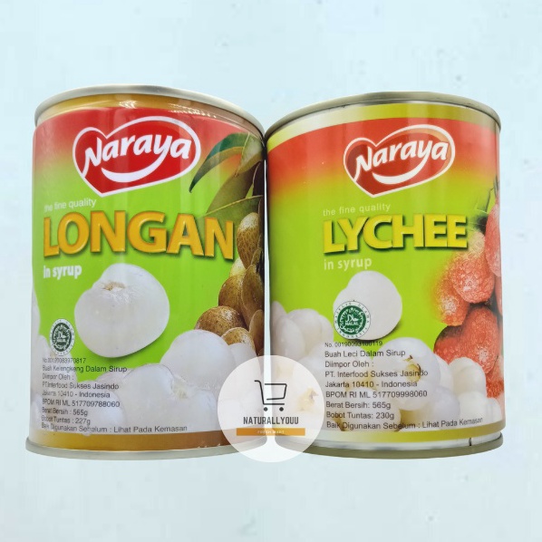 

Free Ongkir Naraya Longan atau Naraya Lychee Buah Kelengkeng Leci dalam sirup 565gram