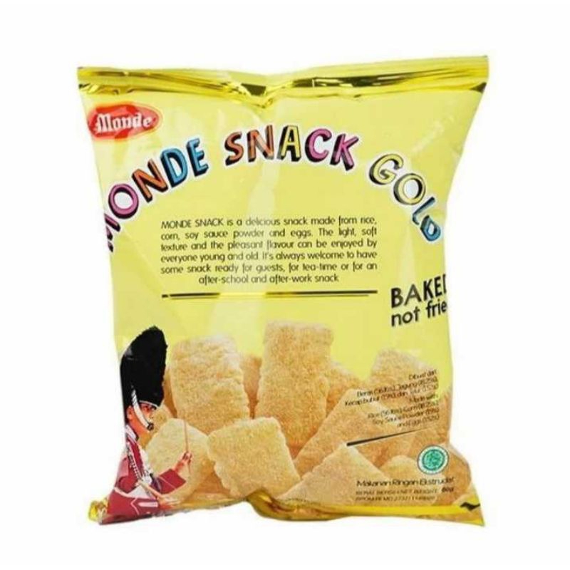 

Monde Snack Gold 60gr, Monde Biscuit Egg Drops 110gr