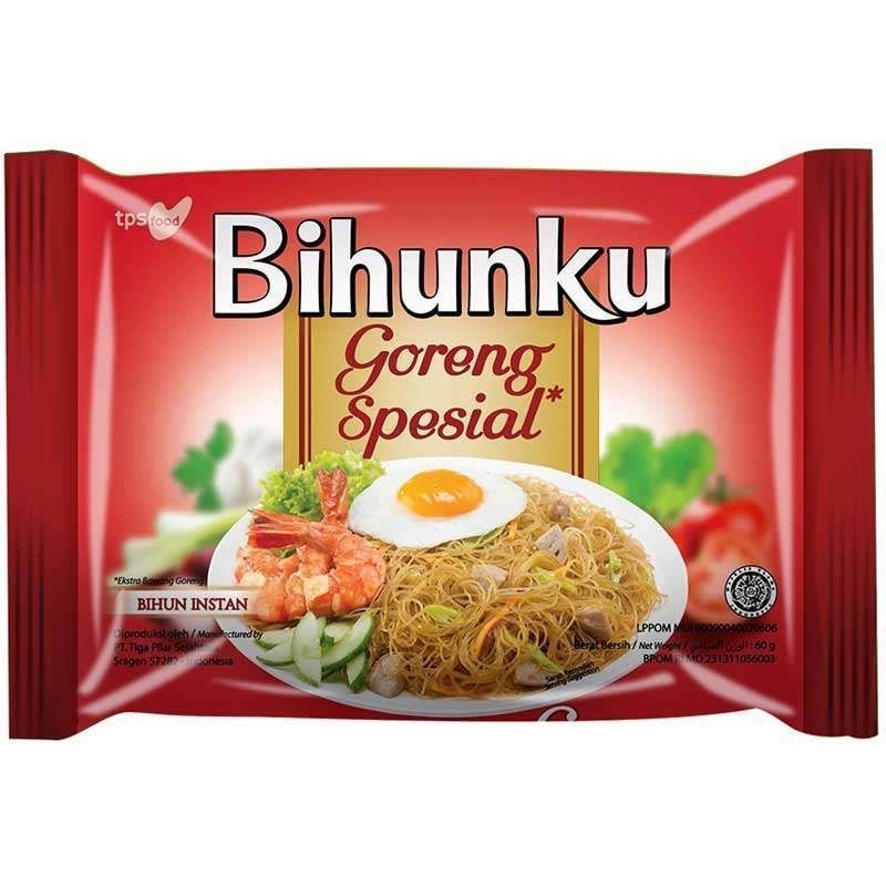 

Bihunku goreng spesial & kari laksa karton