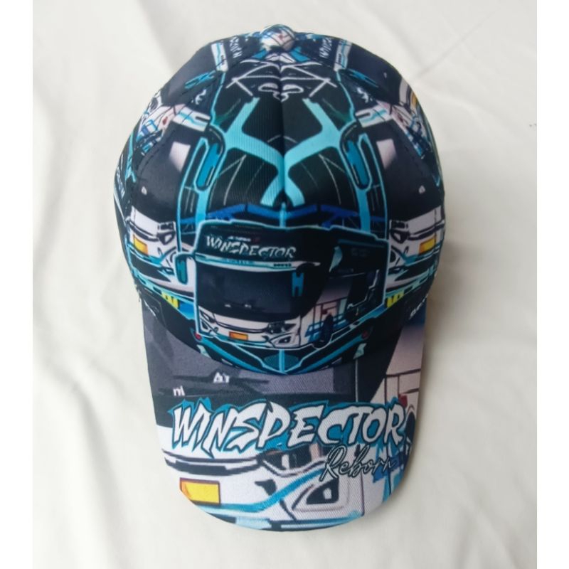 Topi Anak Laki Laki Baseball Motif Basuri Telolet Winsfector 4-10 Tahun Topi Lucu Anak Cowok Kekinia