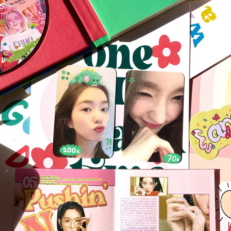 Photocard Official RED VELVET IRENE