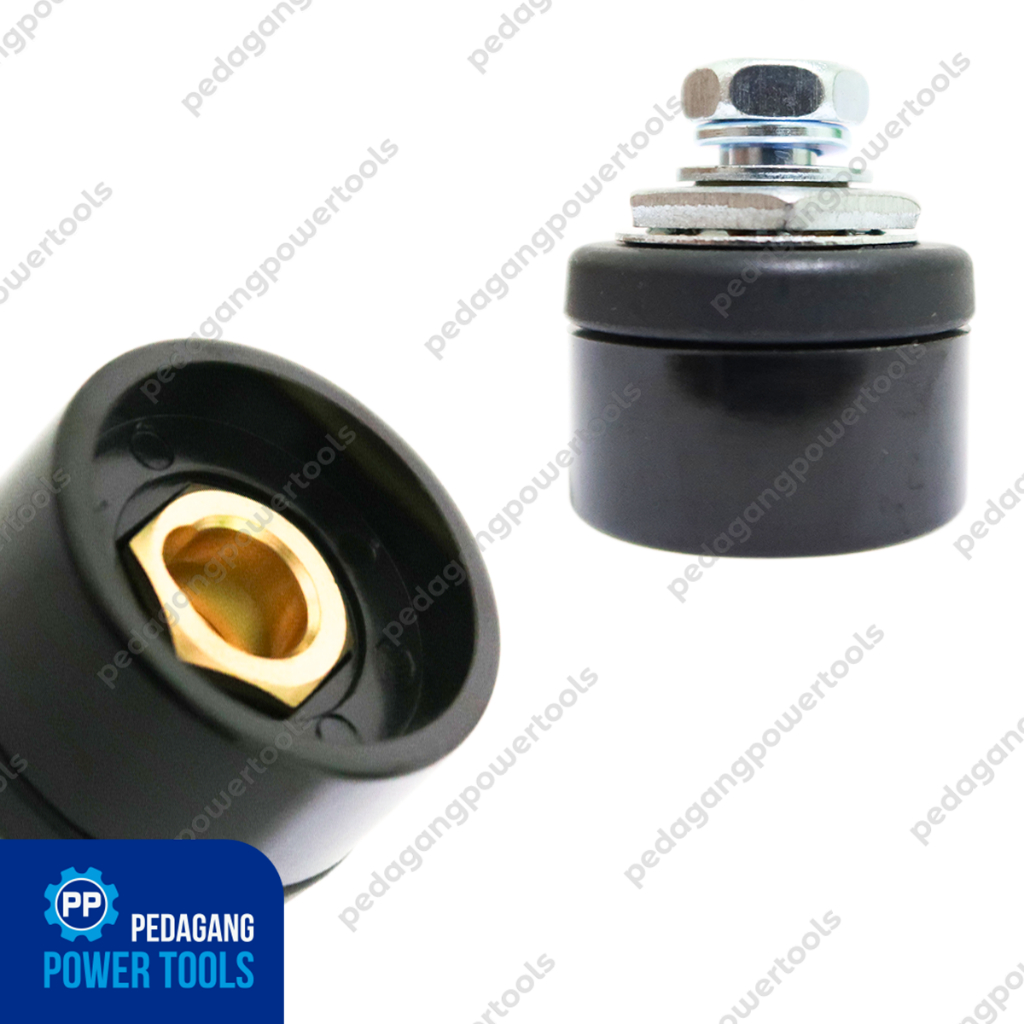 RYU KONEKTOR FEMALE KABEL MESIN LAS LISTRIK 10 - 25 MM CONNECTOR PLUG