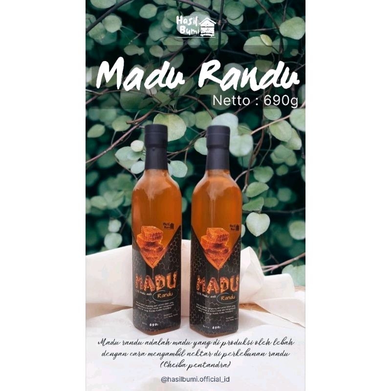 

Hasil Bumi - Madu Randu 690g