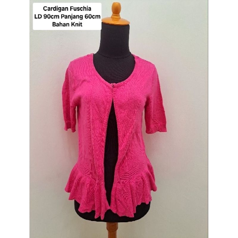 Cardigan Fuschia