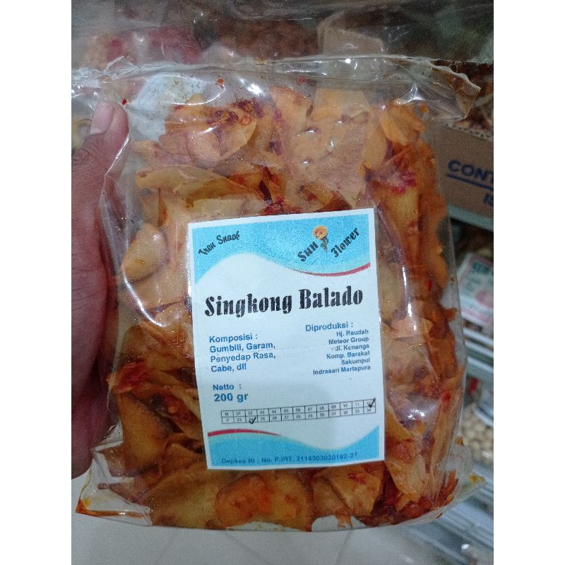 

singkong balado 200 gram