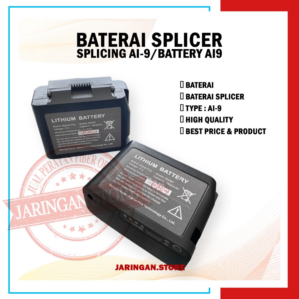 BATERAI SPLICER-SPLICING AI-9/BATTERY AI9