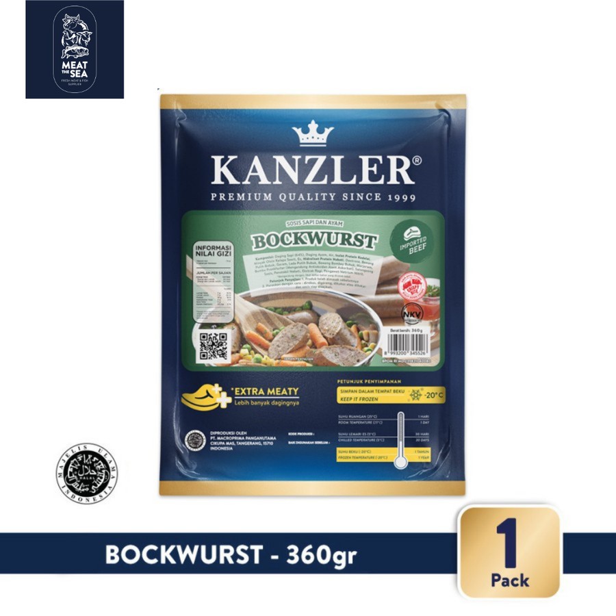 

Kanzler Sosis Bockwurst