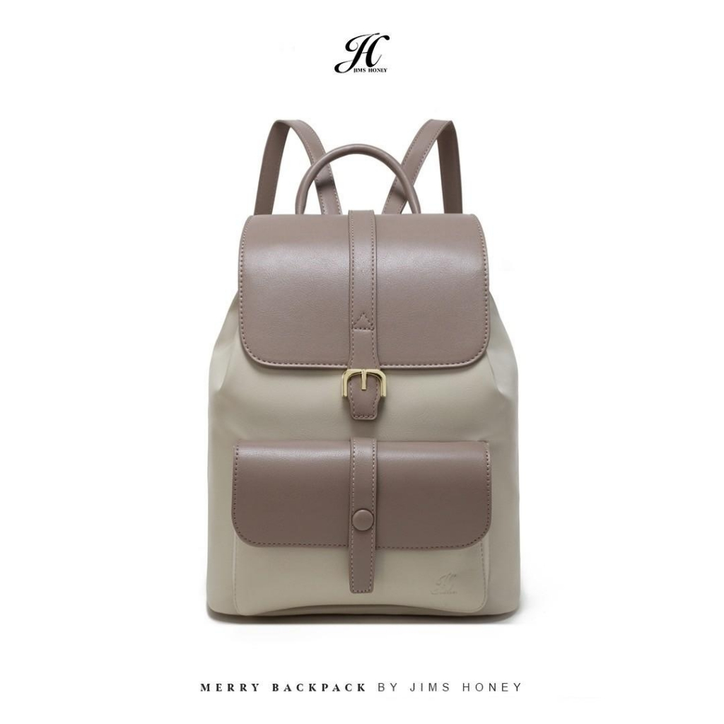 JIMS HONEY MERRY BACKPACK Tas Ransel Wanita Cewek Jimshoney Trendy Elegan
