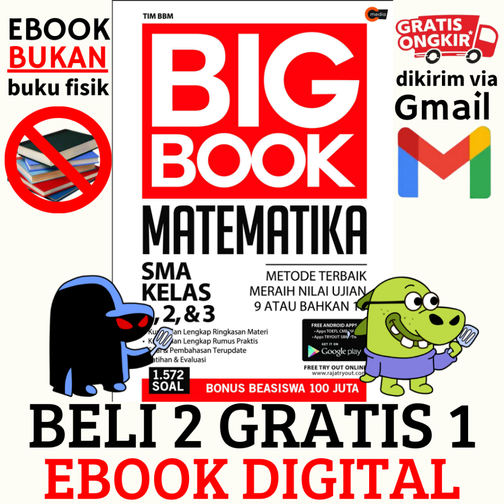 

(350) Big Book MTK SMA Kelas 1, 2, 3