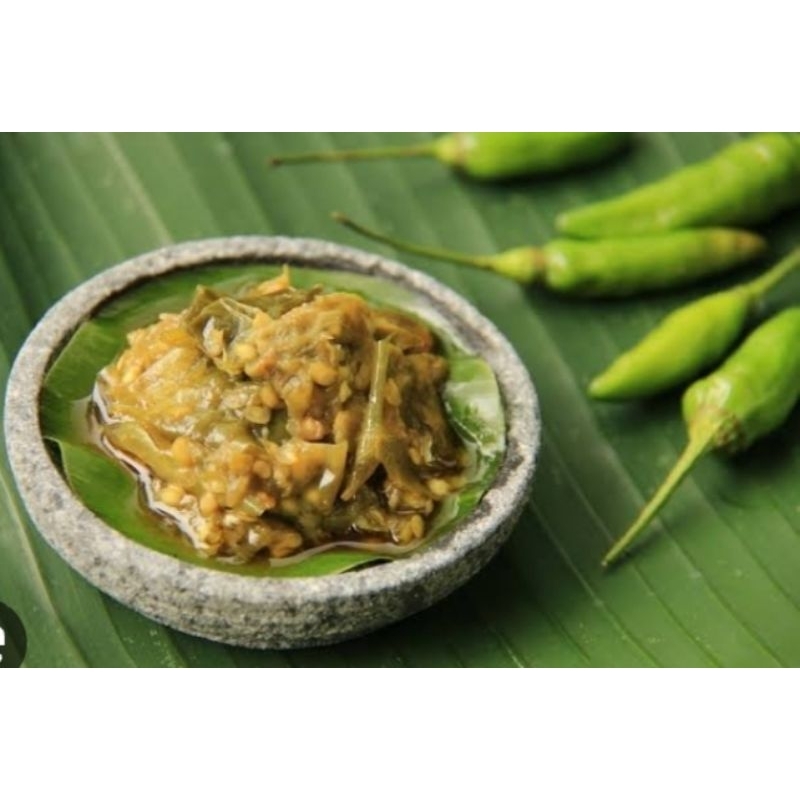 

Sambal Khas Hijau Padang