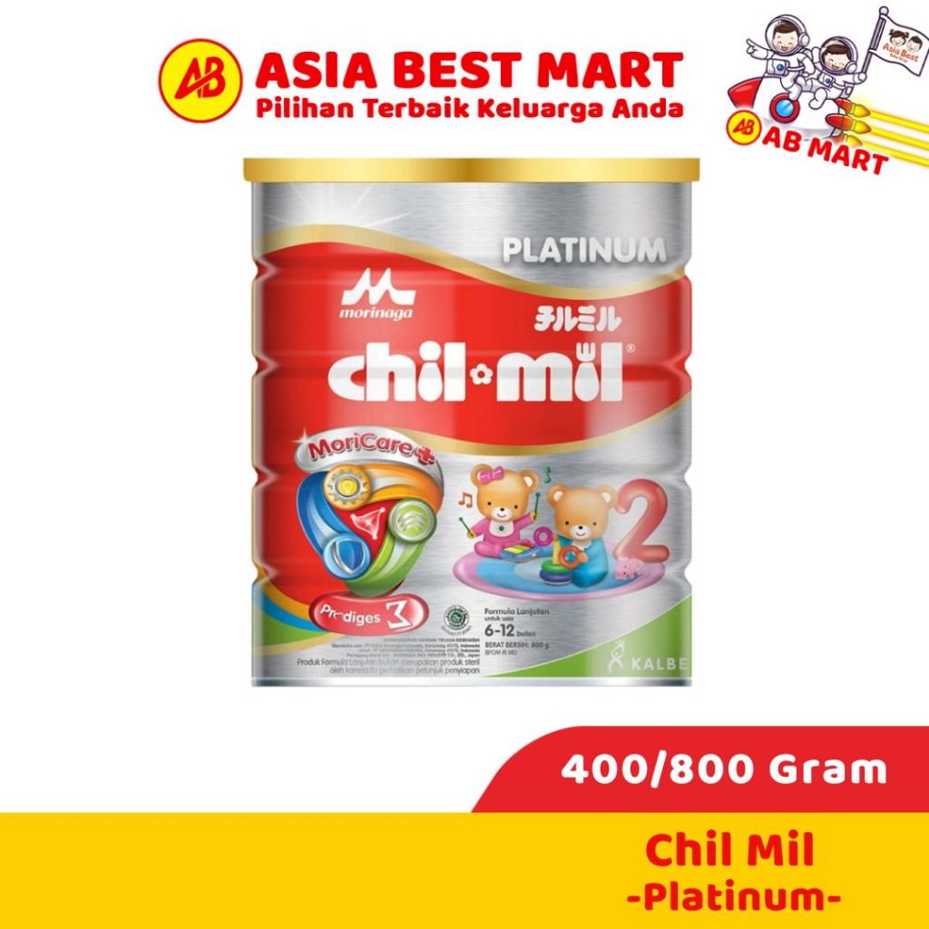 Morinaga Chil Mil Platinum 800 Gr /400gr - Susu Formula Bubuk Pertumbuhan Anak - ASIA BEST