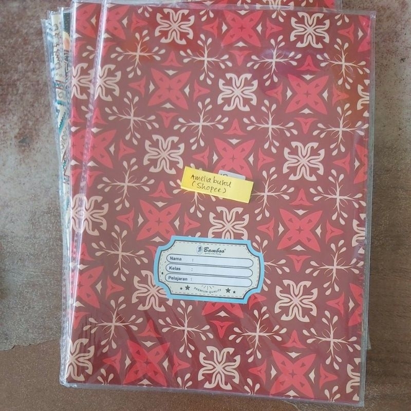 

Sampul Buku Batik Ukuran Boxy