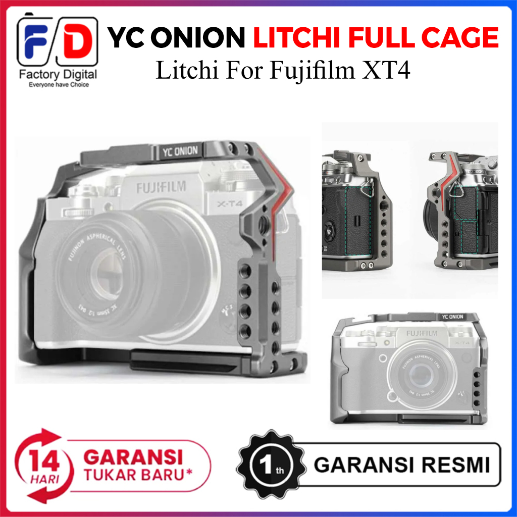 YC Onion Litchi Full Cage for Fujifilm XT4
