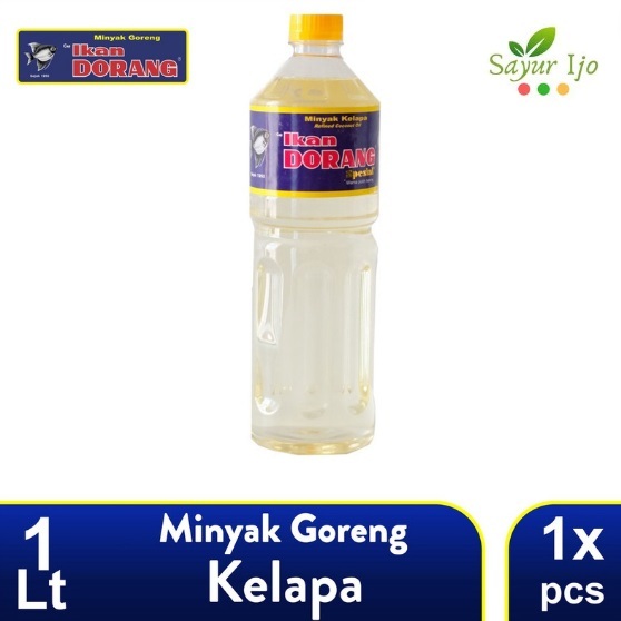 

Ikan Dorang Minyak Goreng Kelapa 1 LITER / Botol Coconut Oil Premium
