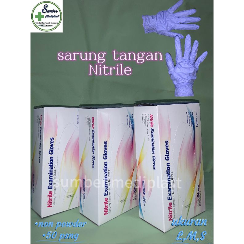 Superlife Gloves / Nitrile Gloves / Sarung tangan Nitrile