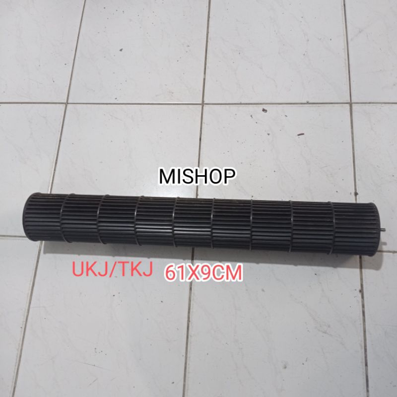 BLOWER FAN INDOOR AC PANASONIC R32 UKJ/TKJ 61X9CM ORIGINAL