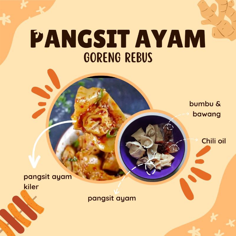 

PAKET HEMAT PANGSIT AYAM DOWER ( 5 BUNGKUS PANGSIT AYAM)