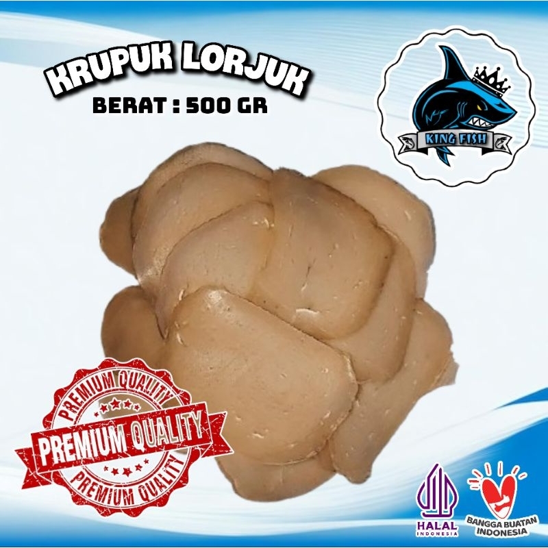 

500GR KERUPUK LORJUK/LURJUK/KERANG BAMBU ASLI SUPER MURAH BERKUALITAS