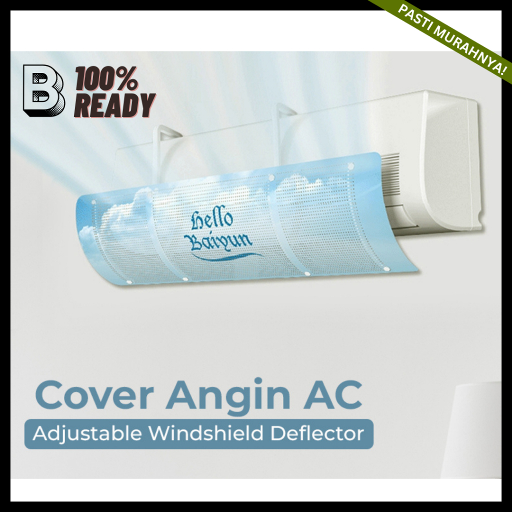 Cover Angin Ac Reflektor Angin AC / Cover Angin AC Adjustable Windshield Deflector / Cover Penahan A