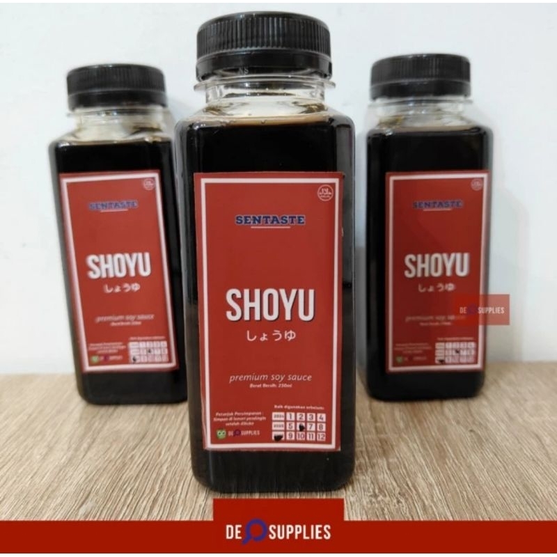 

JKL SenTaste Shoyu Premium Soy Sauce 250ml - Kecap Asin Jepang Halal