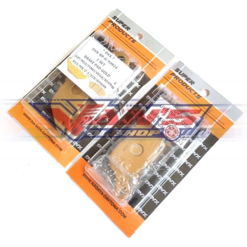 Kampas Rem DVX All Nmax 155 (SEMUA NMAX BISA OLD/NEW, ABS/NON ABS Original