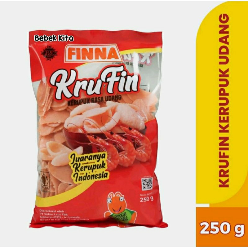 

Kerupuk Udang Finna Krufin 250gr