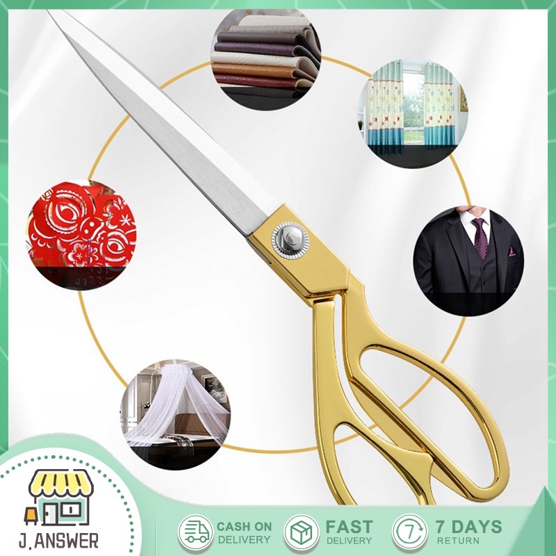 

Gunting Bahan Kain/Gunting Potong Bahan Kain/Tailor Scissors Textile Scissors