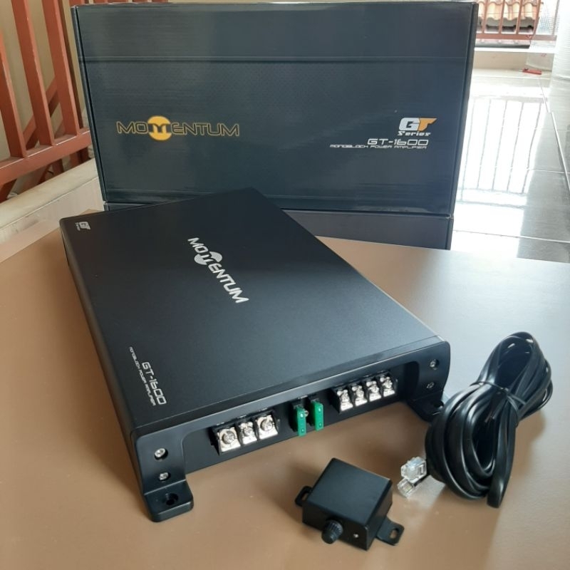 MONOBLOK MOMENTUM GT 1600 MONOBLOCK MOMENTUM GT 1600 POWER AMPLIFIER MOBIL