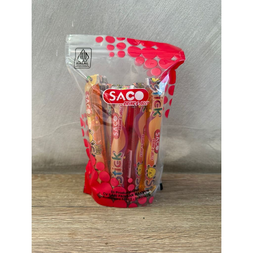 

JELLY STIK SACO STANDING POT ISI 10PCS (JELI SNACK)