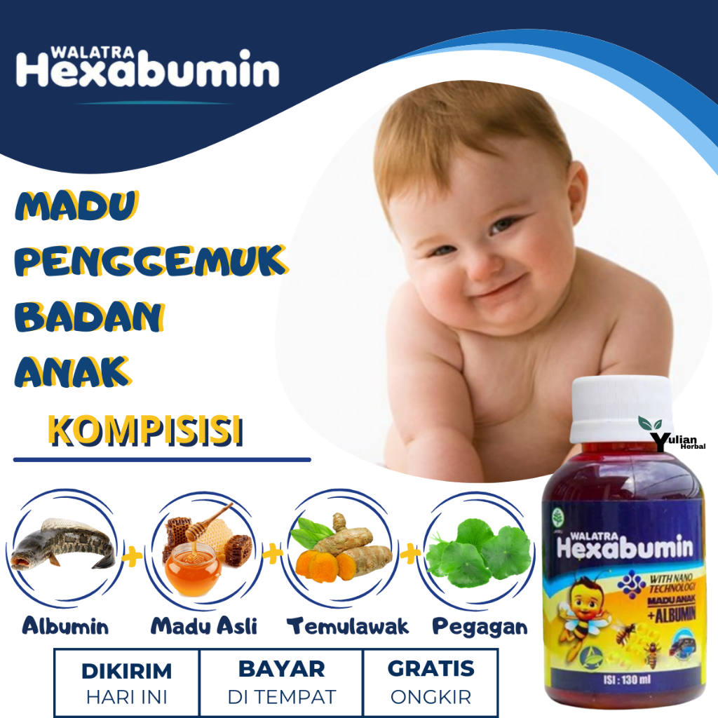 Obat penggemuk Badan Anak, Madu Penggemuk Badan Anak, Madu Penambah Berat Badan Anak, Vitamin Pengge