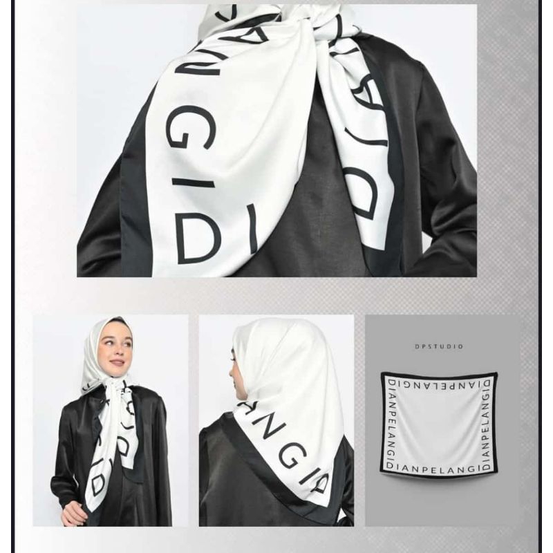 HIJAB DIAN PELANGI JFW SERIES HIJAB DP SERIES JILBAB SEGIEMPAT POLOS MOTIF JILBAB DIAN PELANGI STUDI