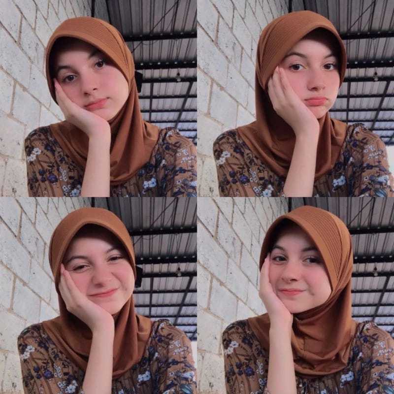 BERGO SPORT PET TEBAL SIZE S/ HIJAB SPORT PET TEBAL/ JILBAB BERGO PET TEBAL/ KERUDUNG SPORT
