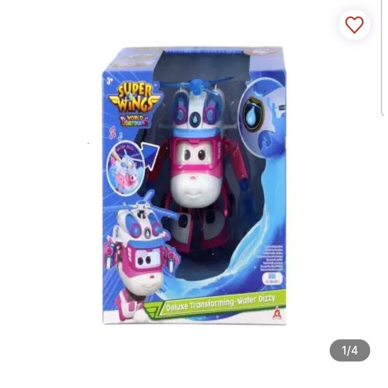 Alpha Group Action Figure Superwings Deluxe Transform Dizzy 0924