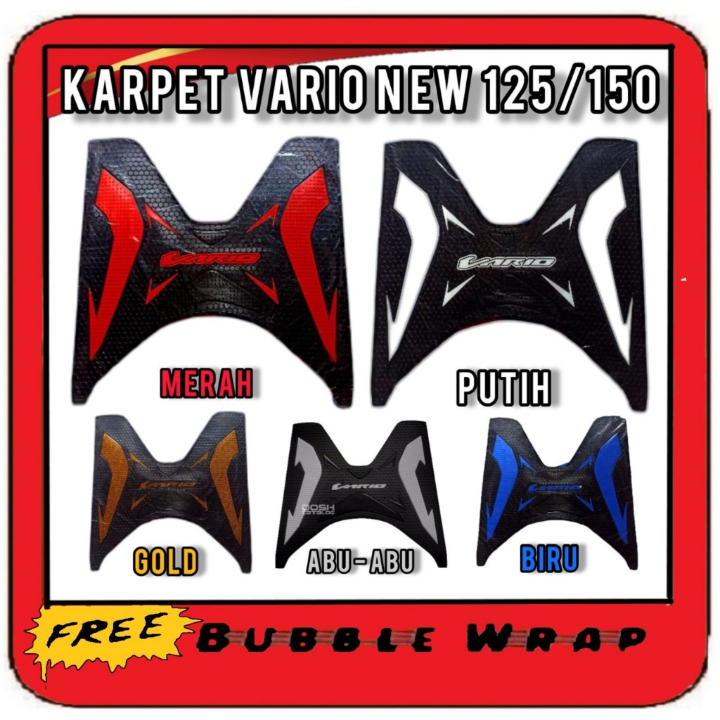 Karpet Vario 125 / Karpet Vario 150 / Karpet Motor Vario 125 / Karpet Vario / Karpet Motor Vario