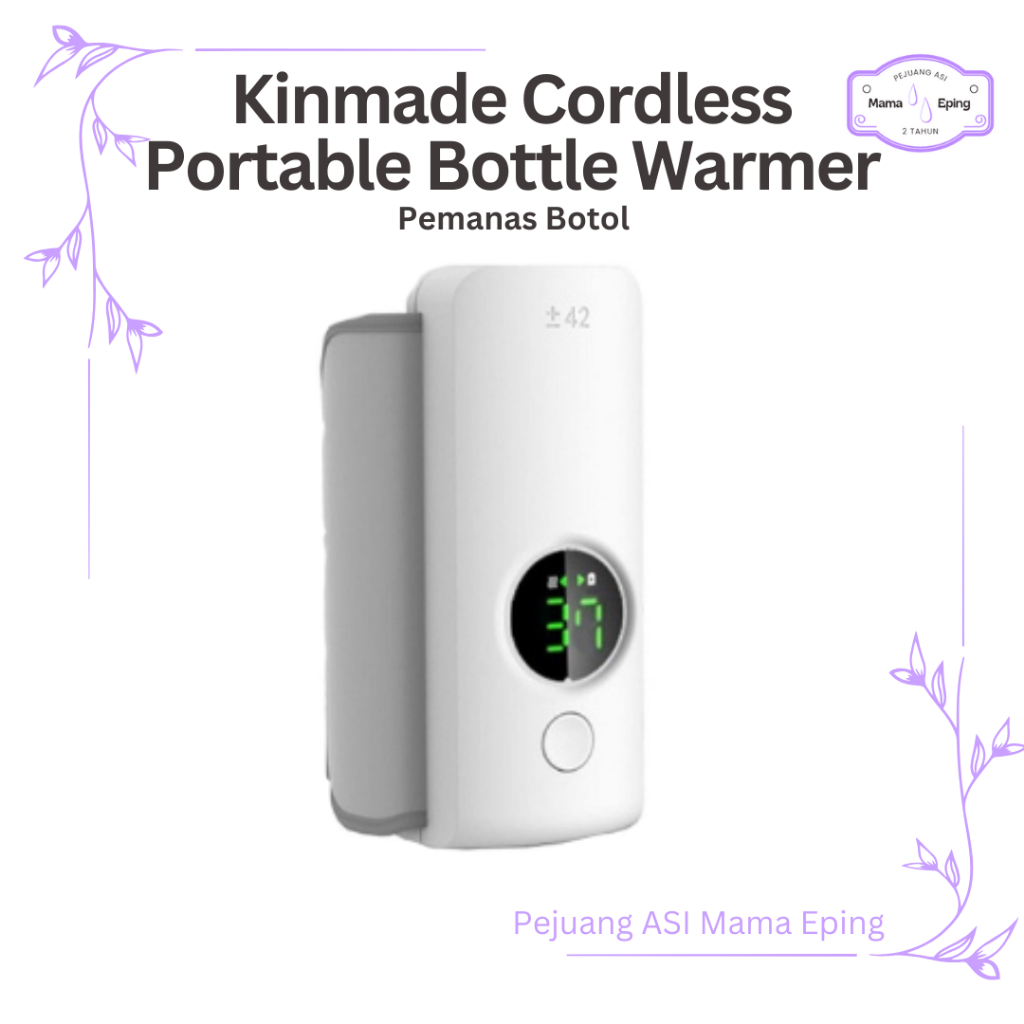 Kinmade Cordless Portable Bottle Warmer | Pemanas Botol Asip Tanpa Kabel