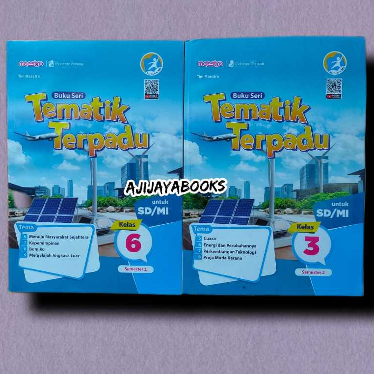 LKS MAESTRO KELAS 3 DAN KELAS 6 BUKU SERI TEMATIK TERPADU SD/MI SEMESTER 2 KURIKULUM 2013