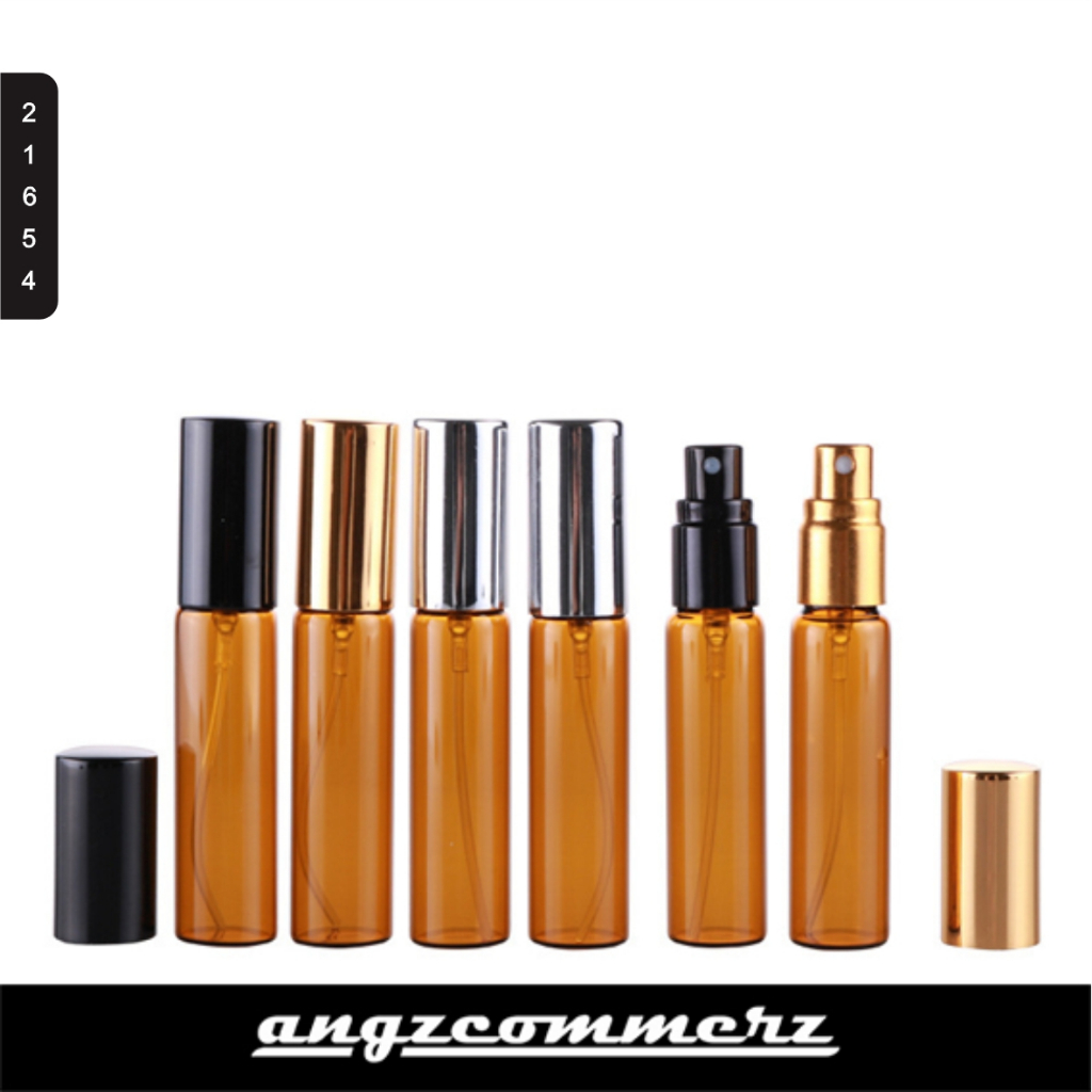 Botol Refill Parfum Semprot Parfum Kaca Spray Amber Bottle Glass