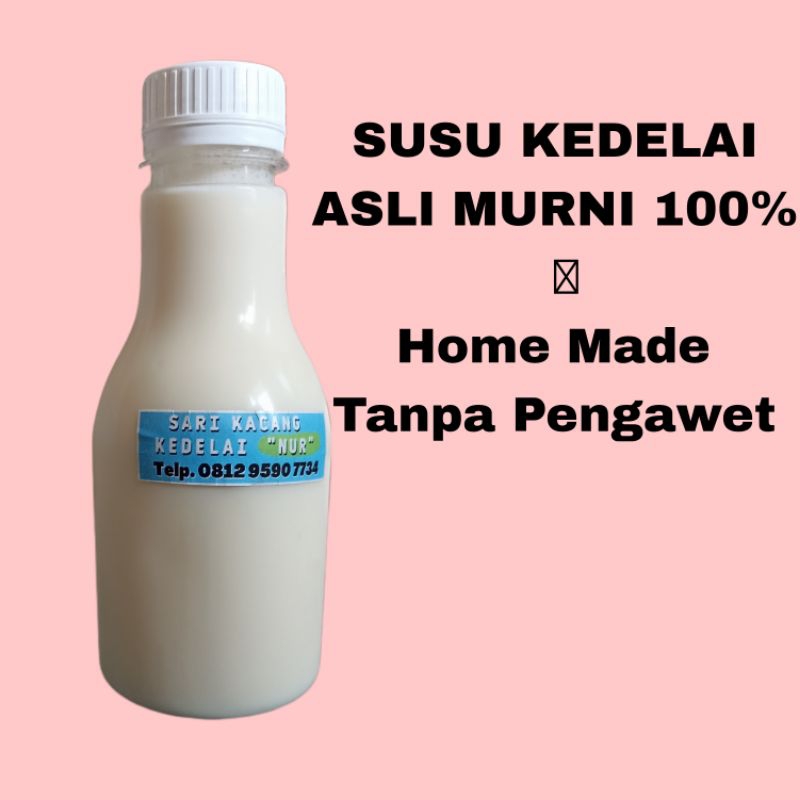 

Susu Kedelai Murni Asli Home Made 250ml