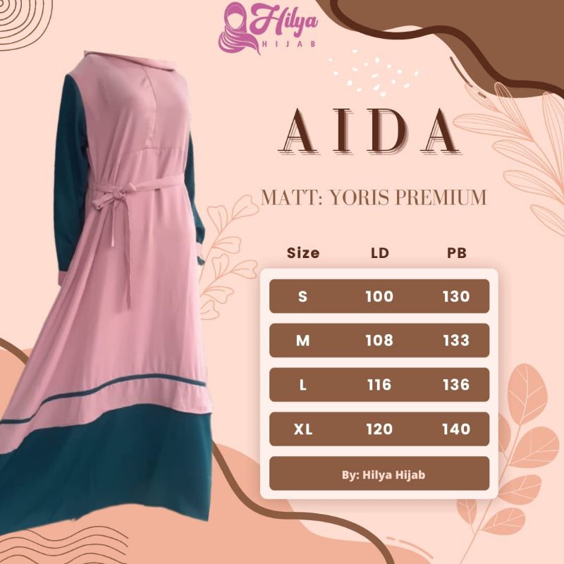 Gamis Murah Yoris//Gamis Aida