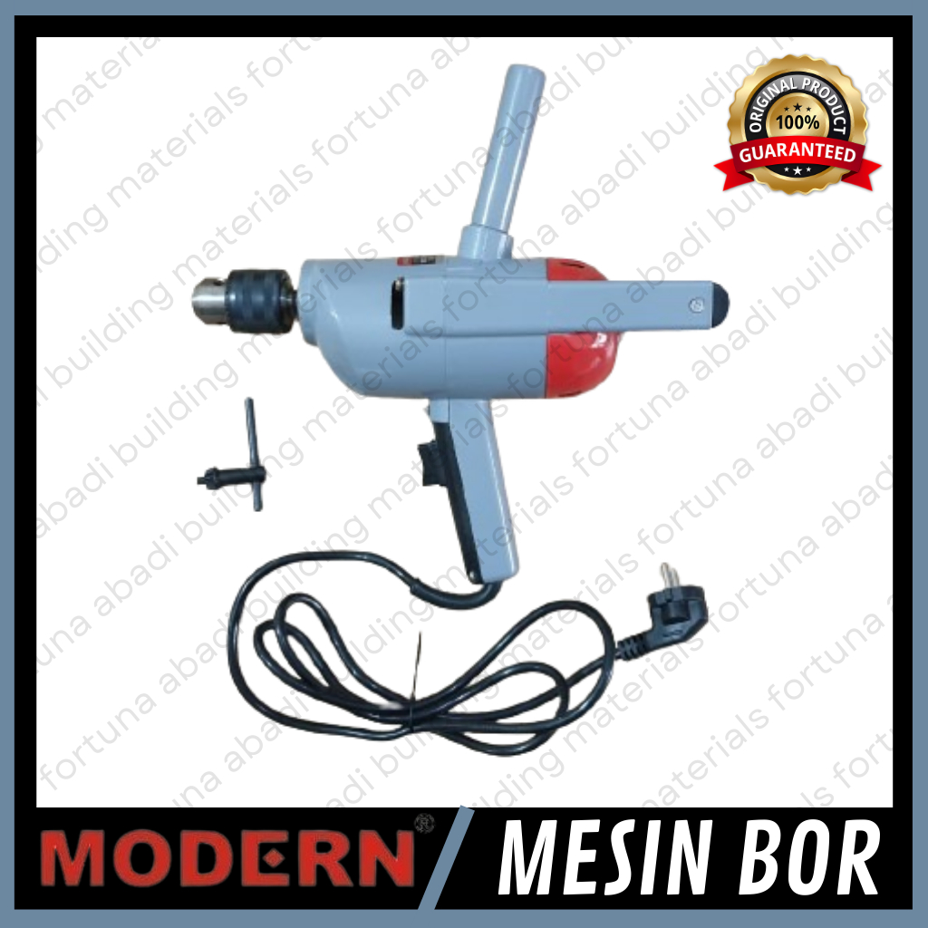 Mesin Bor Elektrik Merk Modern M-JIZ-13 Electric Drill