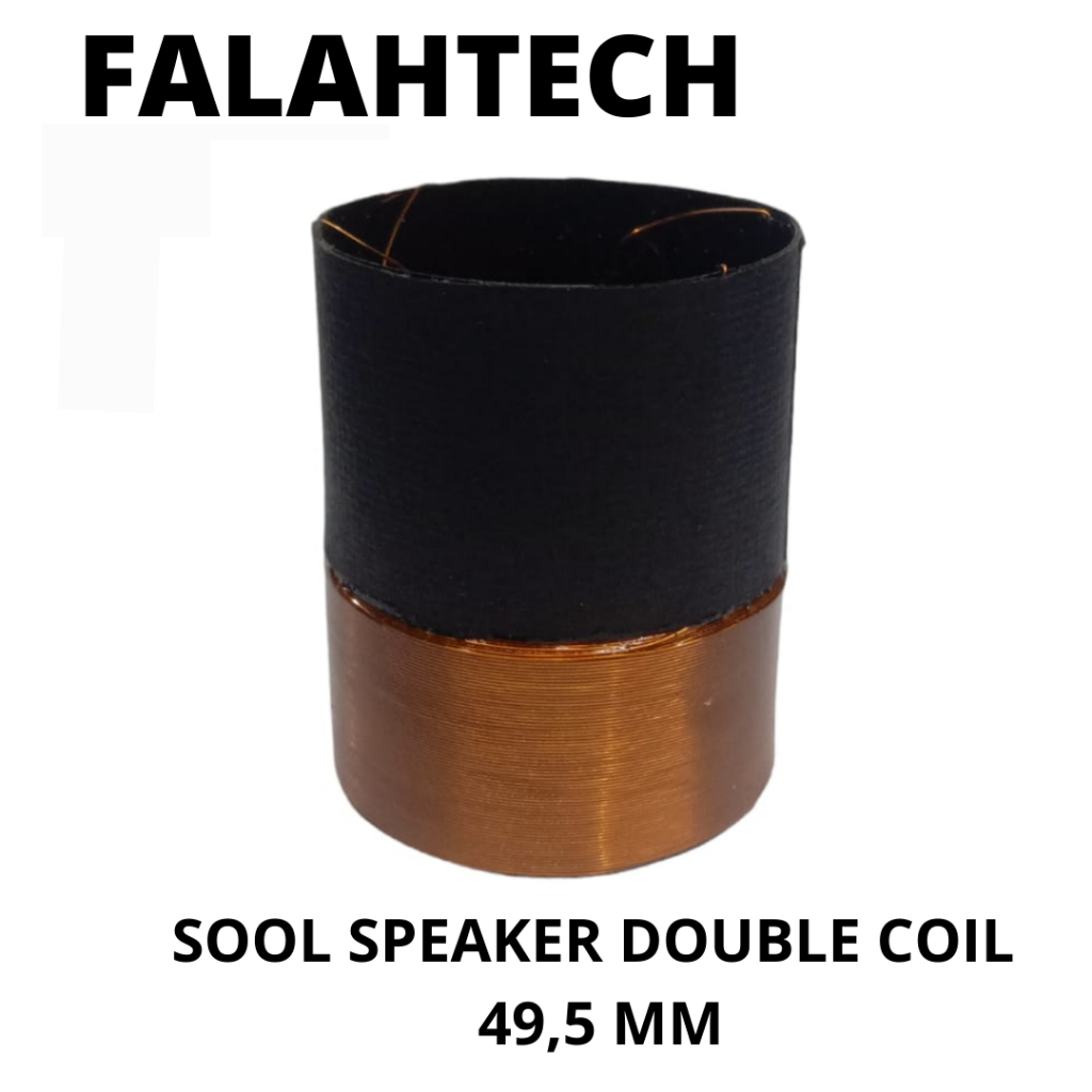SPOOL SPEAKER 49,5 DOBLE COIL SEPUL SPEKER 49,5 MM