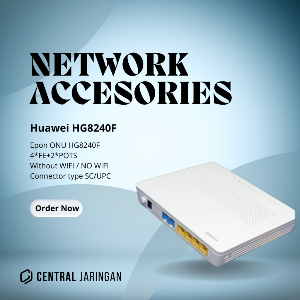 Huawei HG8240F EPON ONT| EPON ONU HG8240F
