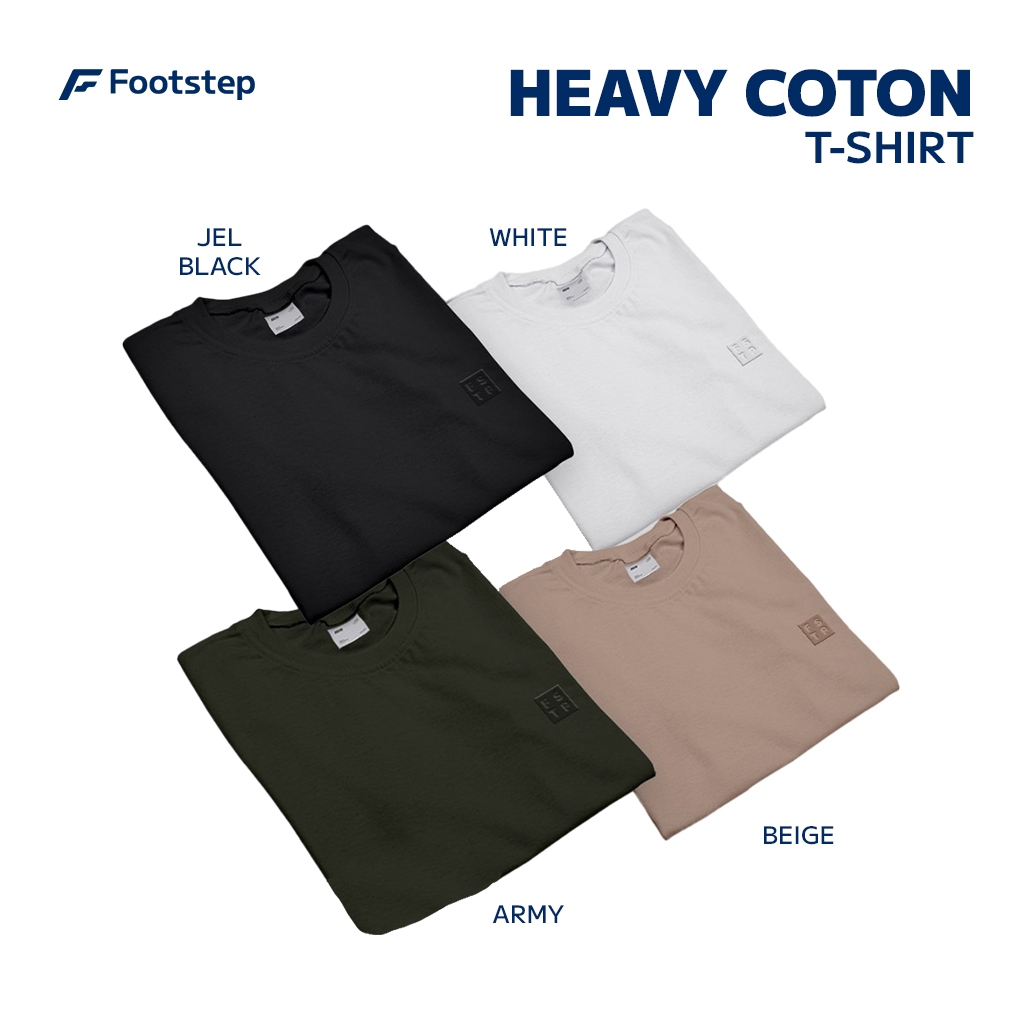 FSTP Kaos Polos Bezic Heavy Cotton Unisex Tshirt Premium Cotton 16s Series