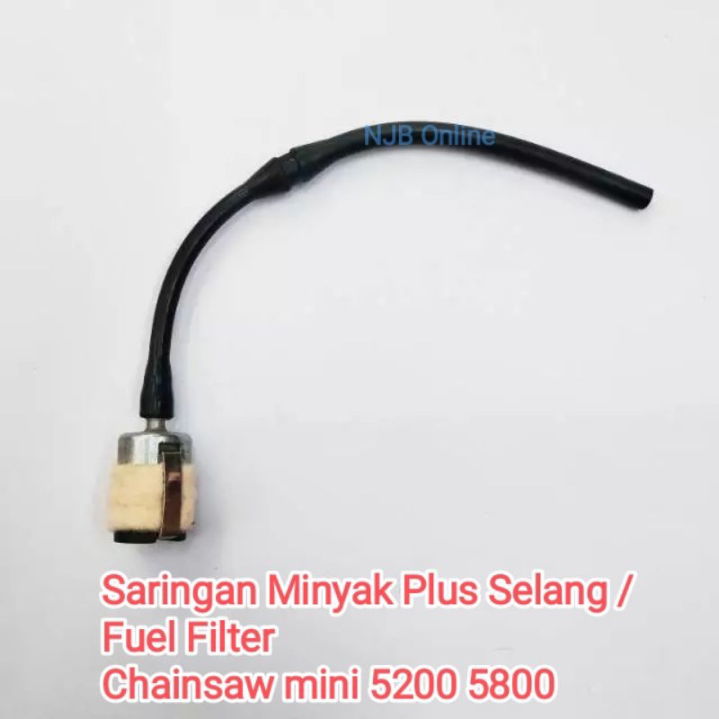 Saringan Bensin Saringan Minyak Komplit Chainsaw mini 5200 5800