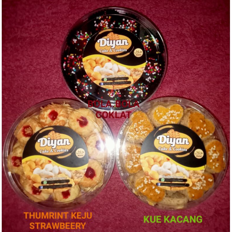 

paket kue kering 3 toples nastar dll nya