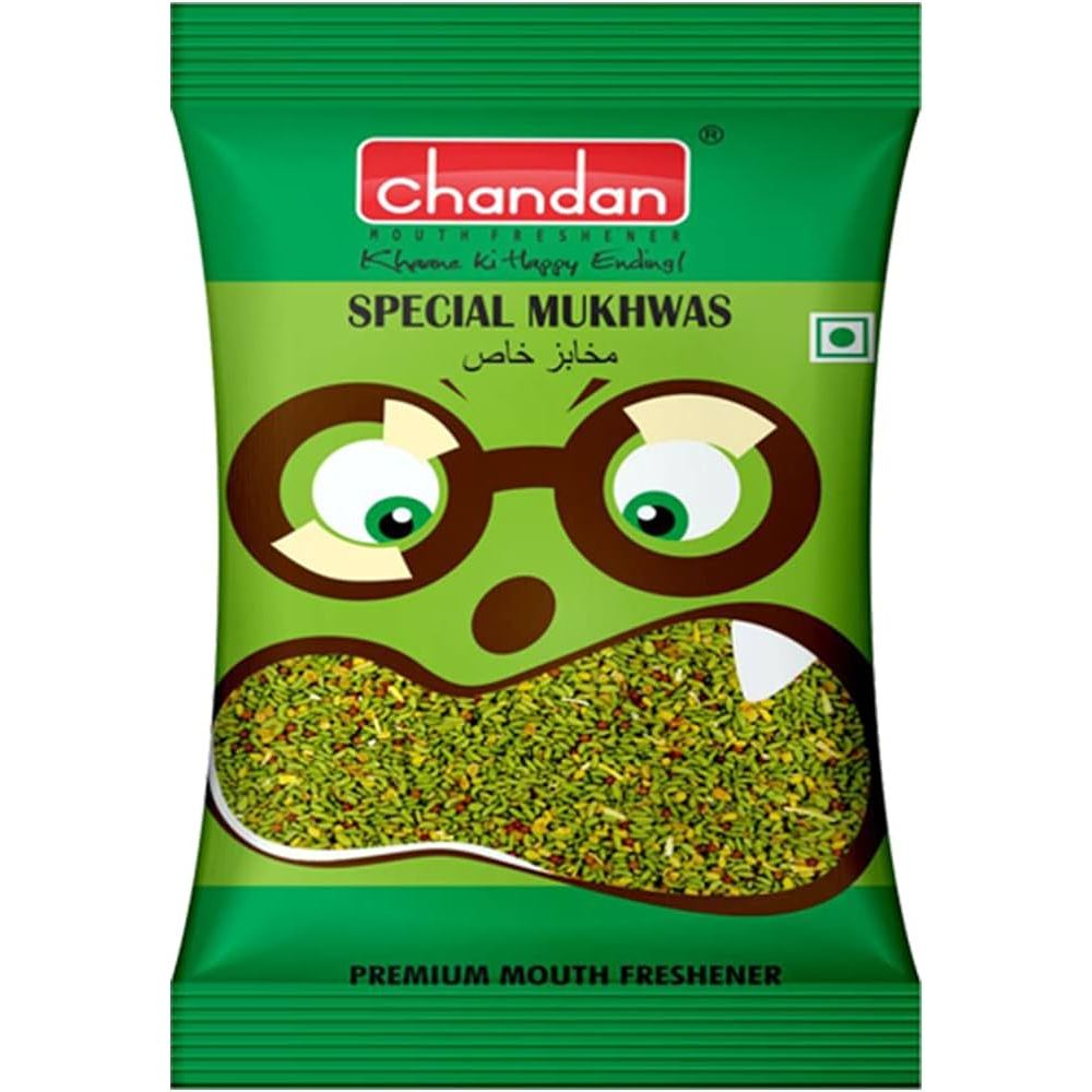 

CHANDAN SPECIAL MUKHWAS (GREEN)100G / Mouth Freshener/ Penyegar mulut