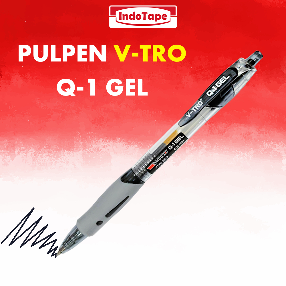 

Pulpen Pena Gel Q-1 Gel 0.5 mm V-Tro