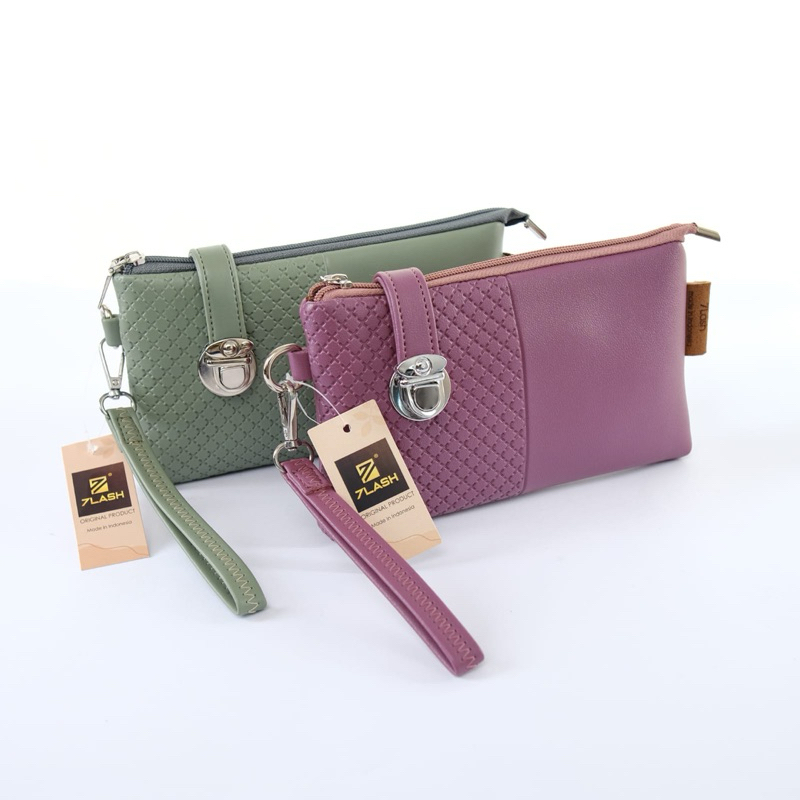 exclusive ummi hijab - dompet wanita tiara by 7lash dompet pnjang dompet kartu dompet hp best seller